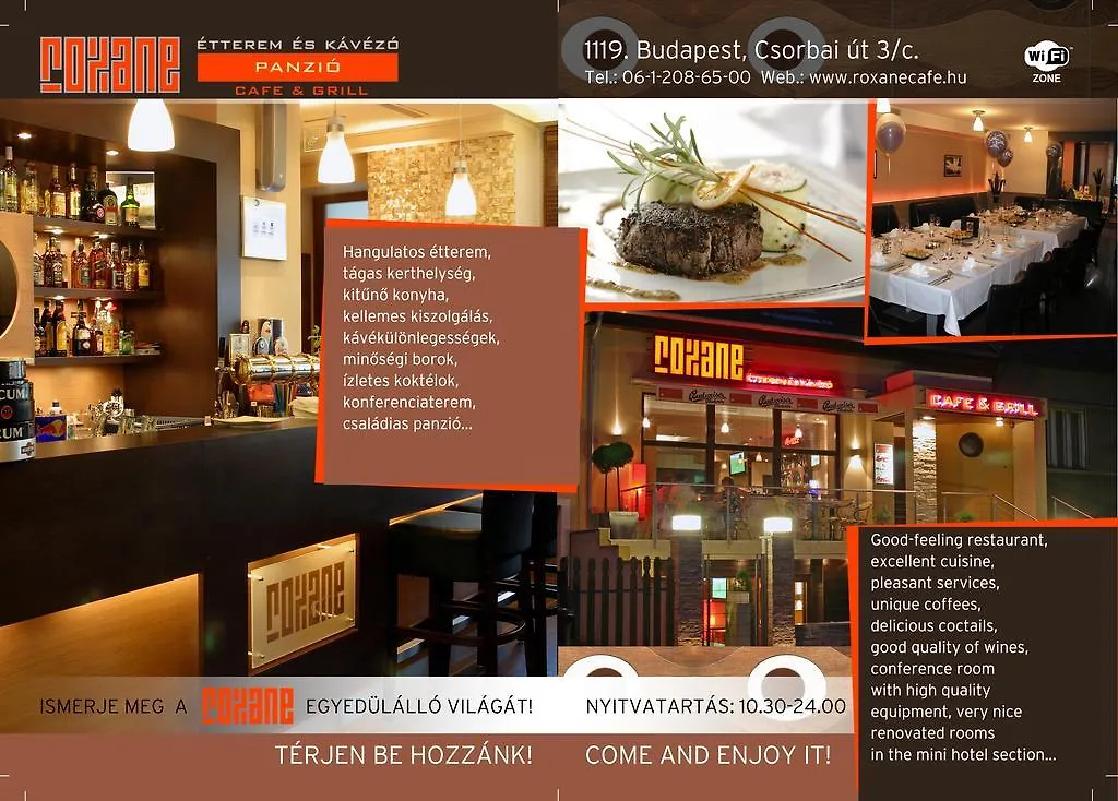 Roxane Panzio Hotel Budapest